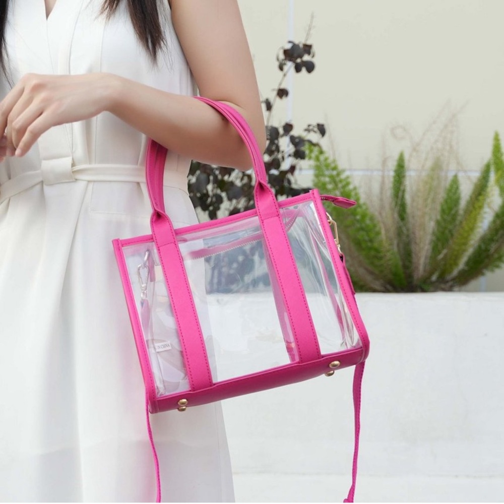 NWT MKF Tatiana Clear Tote Handbag by Mia K